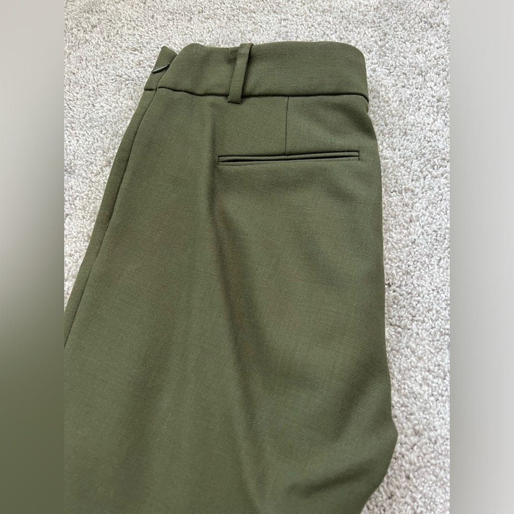 Jcrew Minnie Pant Olive Green Size 0